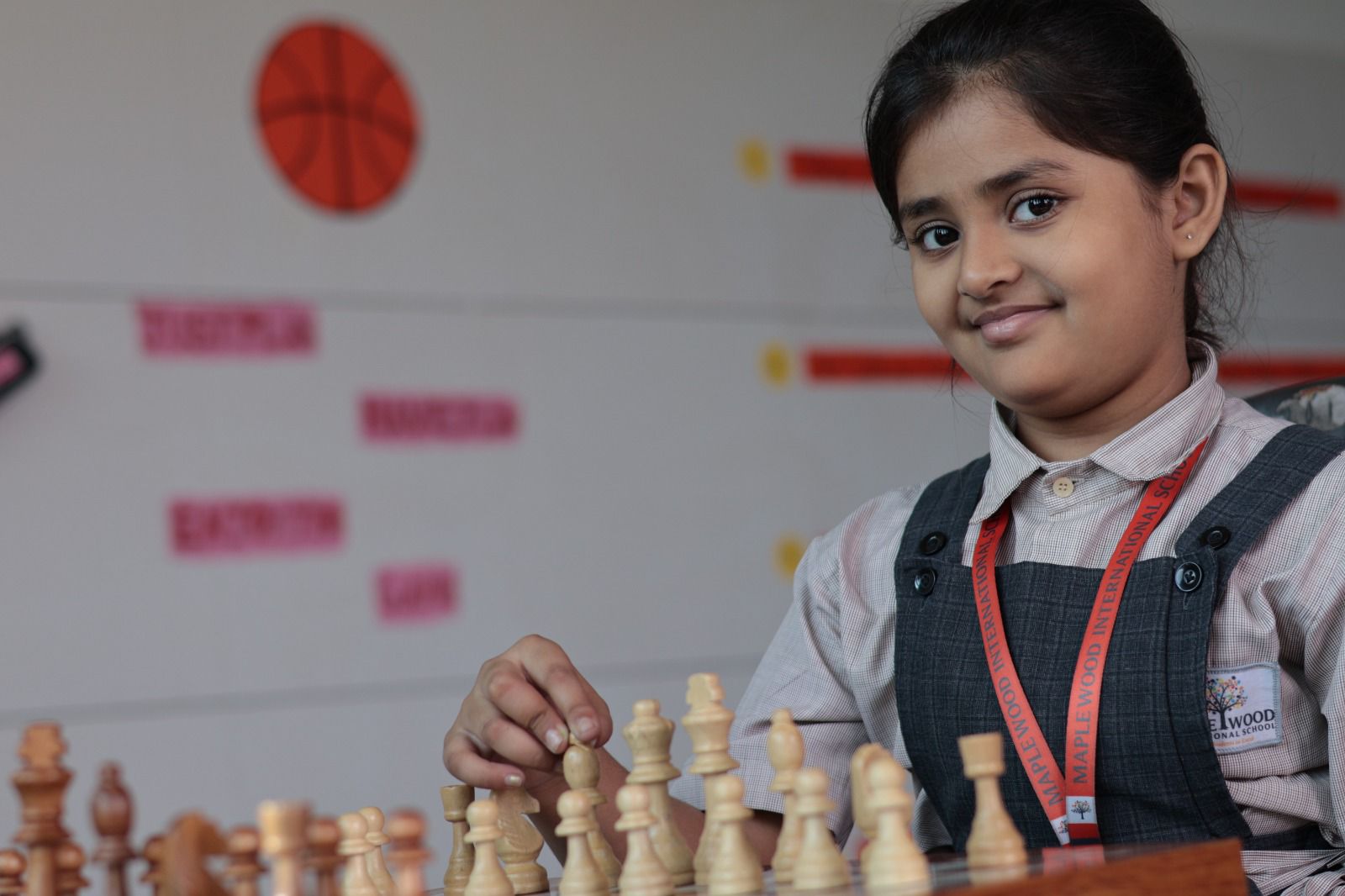 child playing chess